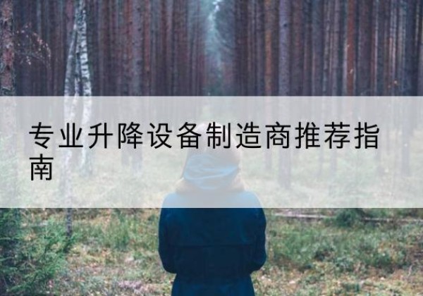 松北电动剪叉升降平台厂家-专业升降设备制造商推荐指南